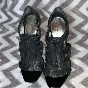 Jessica Simpson black heels